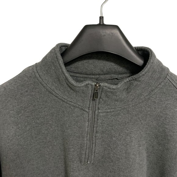 COPY - LL Bean 1/4 Zip Sweater Men’s Size 2XL Reg Grey Heavy Knit Pullover 100%… - Picture 4 of 6
